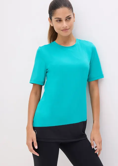 Sport-Shirt mit Strukturoptik, bonprix