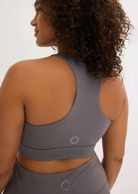 Racerback Sport-BH  mit leichtem Halt, bonprix