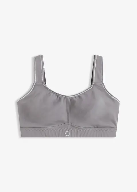 Soutien-gorge de sport toucher coton, maintien mod&eacute;r&eacute;, bonprix