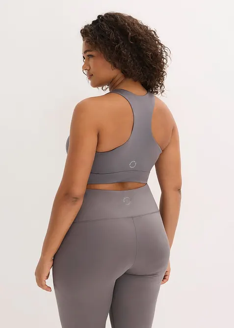 Racerback Sport-BH  mit leichtem Halt, bonprix