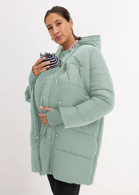 3-in-1 Umstandsmantel mit Trageeinsatz, bonprix