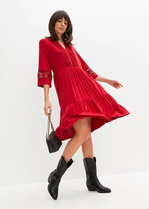 Tunika-Kleid aus softer Viskose, bonprix