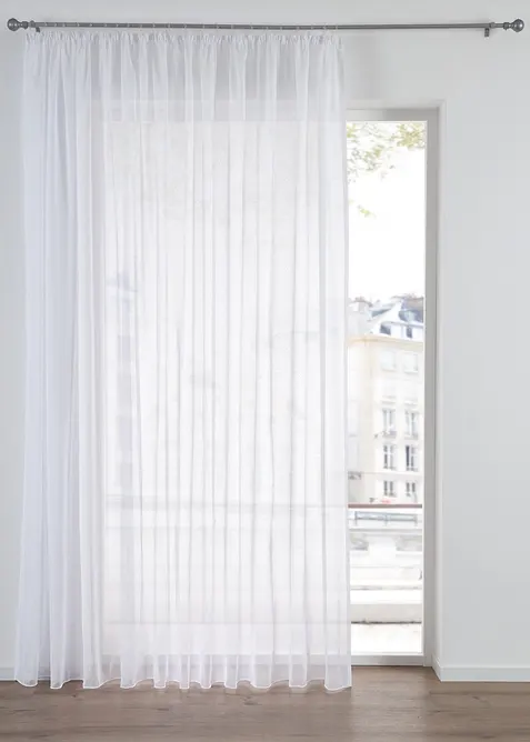 Gardinen Store aus feiner Sable Struktur, bpc living bonprix collection