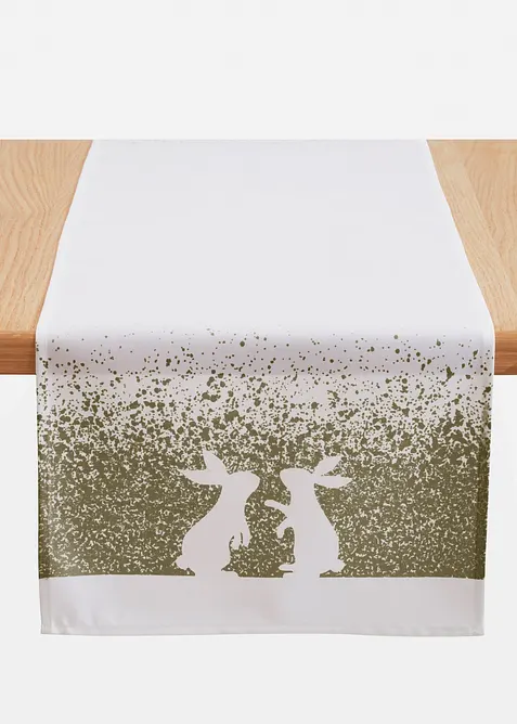 Tischl&auml;ufer mit Hasen Glanz Druck, bonprix