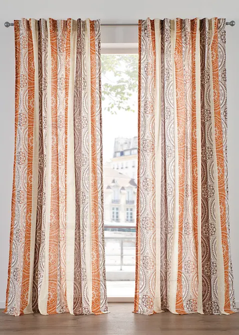 Rideau avec rayures (1&nbsp;pce), bonprix