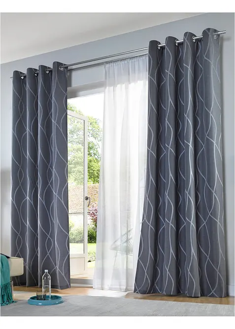 Gardinen Store aus Sable-Gewebe (1er Pack), bonprix