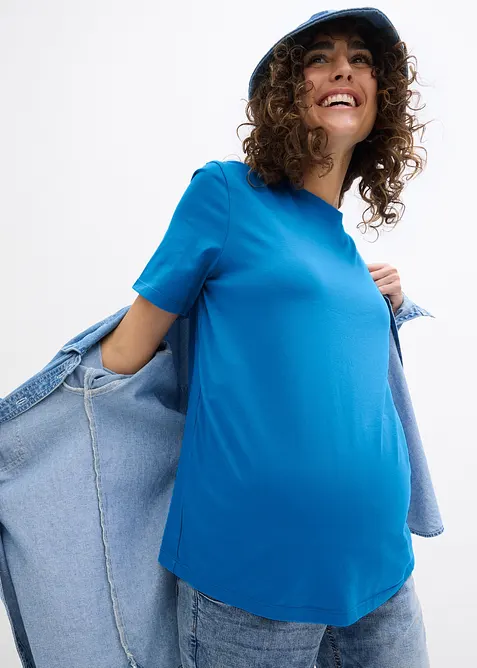 Umstandsshirts aus Bio-Baumwolle (2er Pack), bonprix