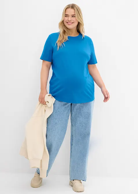 Umstandsshirts aus Bio-Baumwolle (2er Pack), bonprix