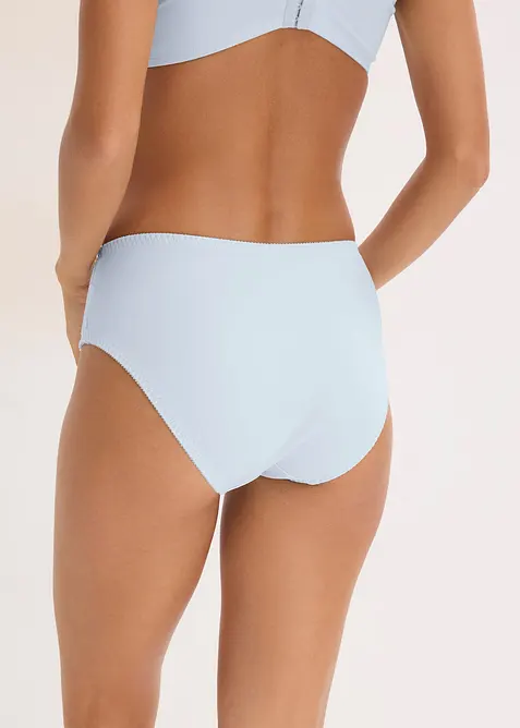 Lot de 2 maxi slips avec dentelle, bonprix