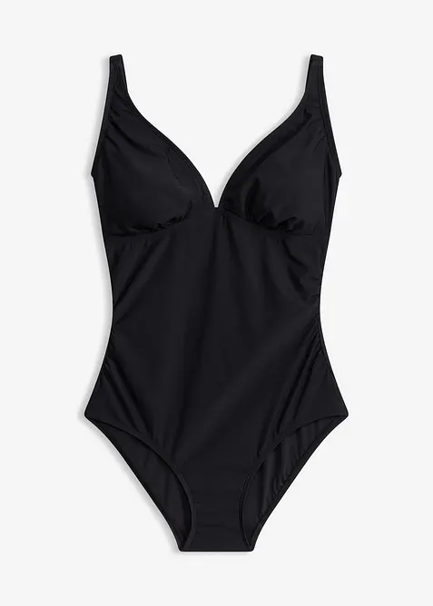 Light Shape-Badeanzug mit V-Ausschnitt, bonprix