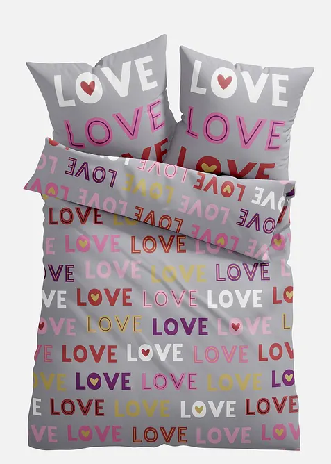 Baumwollmix-Bettw&auml;sche, bonprix