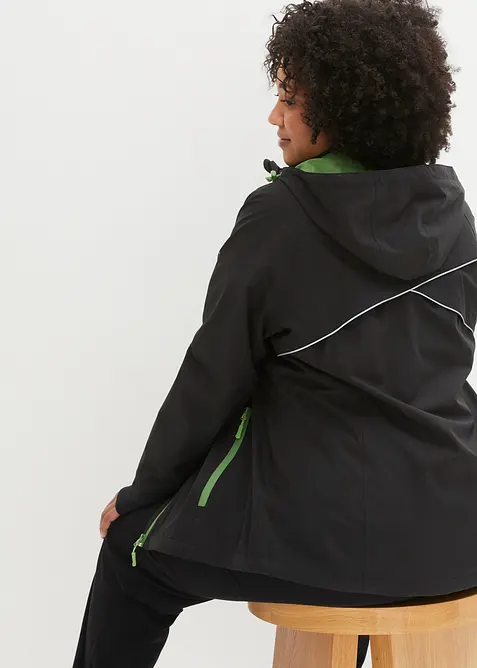 Wasserdichte Funktions-Jacke mit reflektierenden Details, bonprix