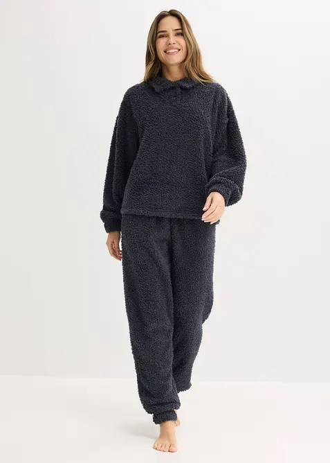 Hausanzug aus weichem Material, bonprix