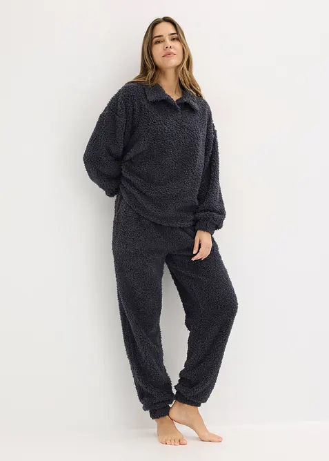 Hausanzug aus weichem Material, bonprix