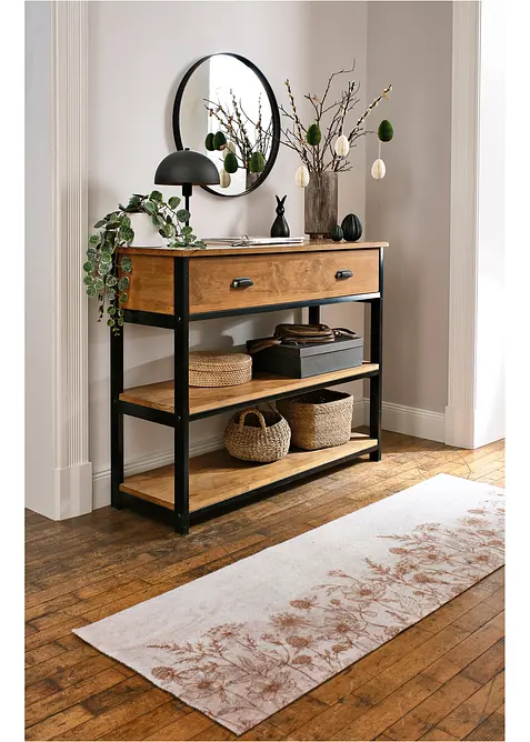 Paillasson lavable &agrave; motif graphique, bonprix