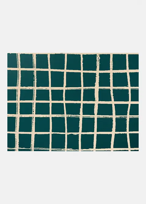 Waschbare Fu&szlig;matte mit graphischem Design, bonprix