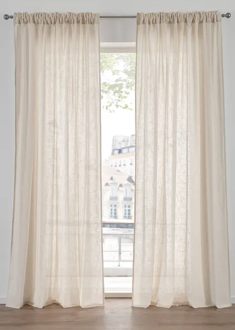 Vorhang aus reiner Bio-Baumwolle (1er Pack), bonprix
