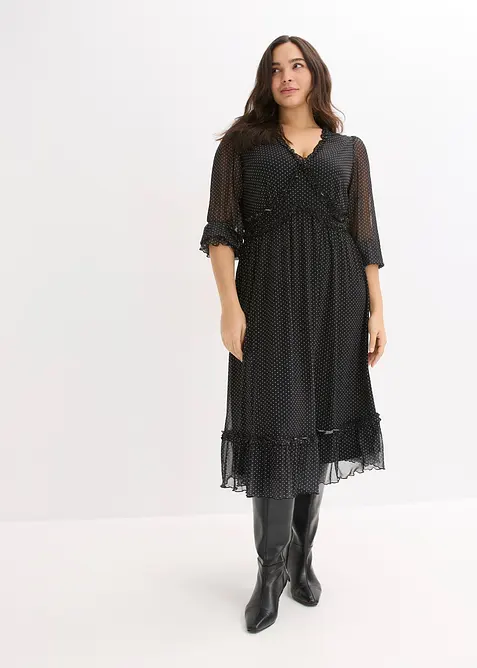 Robe midi, bonprix