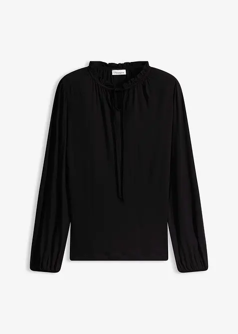 Langarmshirt aus Viskose-Mix, bonprix