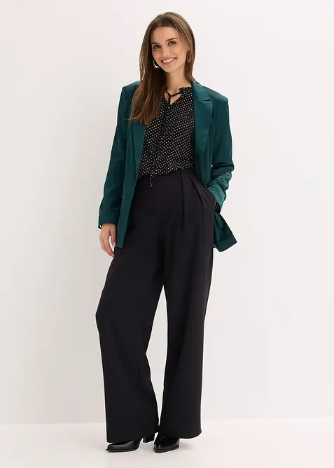 Langarmshirt aus Viskose-Mix, bonprix