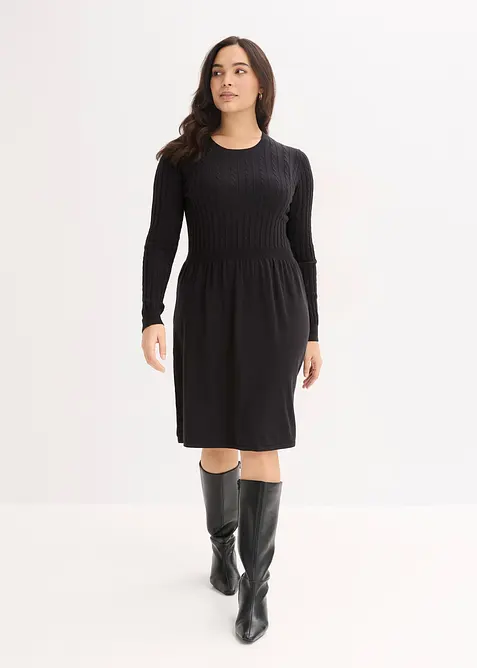 Strickkleid aus Viskose-Mix, bonprix
