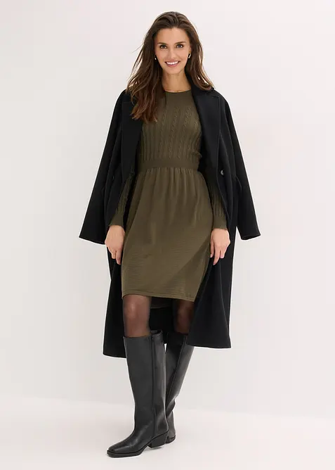 Strickkleid aus Viskose-Mix, bonprix