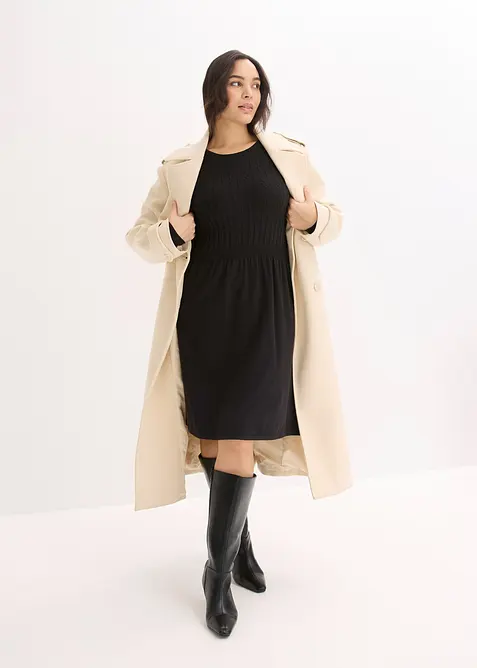 Strickkleid aus Viskose-Mix, bonprix