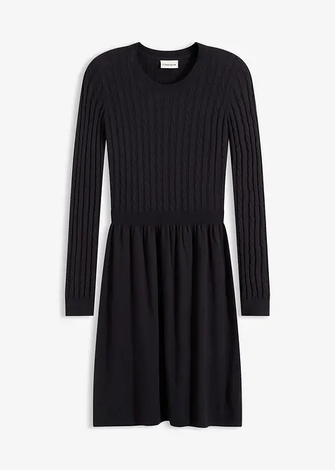 Strickkleid aus Viskose-Mix, bonprix