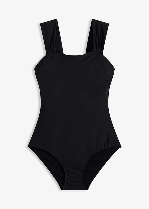 Medium Shape-Badeanzug mit breiten Tr&auml;gern, bonprix