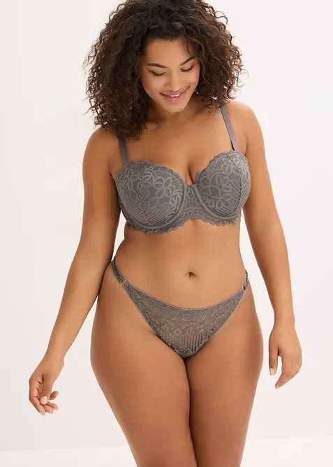 Soutien-gorge balconnet en dentelle, bonprix