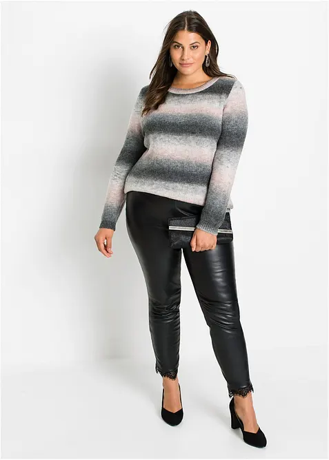 Grobstrick-Pullover mit Farbverlauf, bonprix