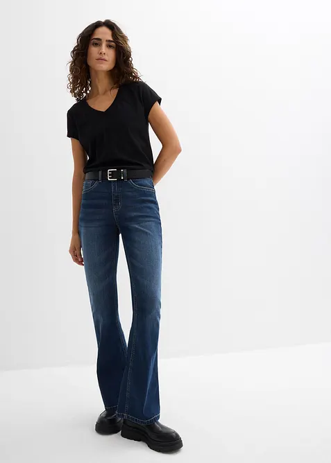 T-Shirt aus reiner Bio-Baumwolle (2er Pack), bonprix