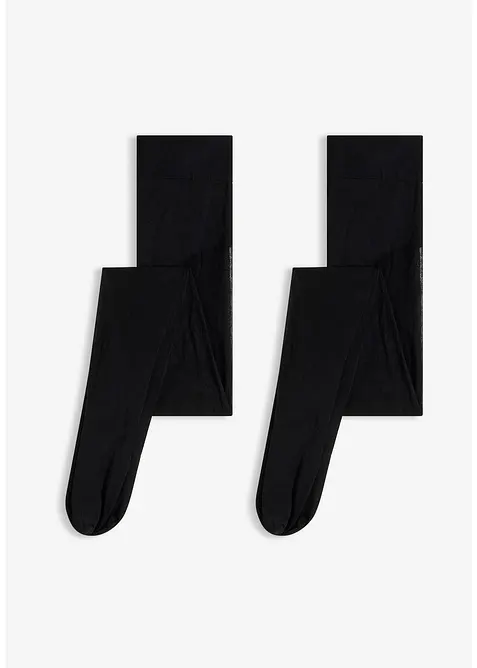 Feinstrumpfhose mit Komfortbund 30 DEN (2er pack), bonprix