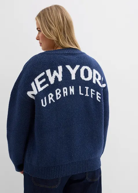 Oversize-Strickjacke, bonprix