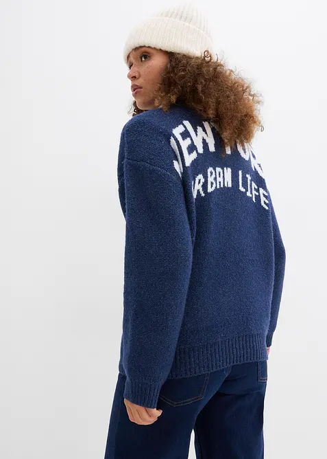 Oversize-Strickjacke, bonprix