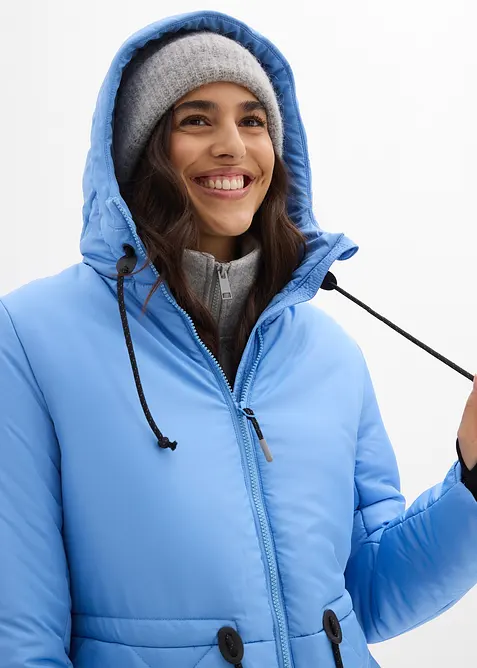 Gesteppter Funktions-Mantel mit reflektierenden Details, bonprix