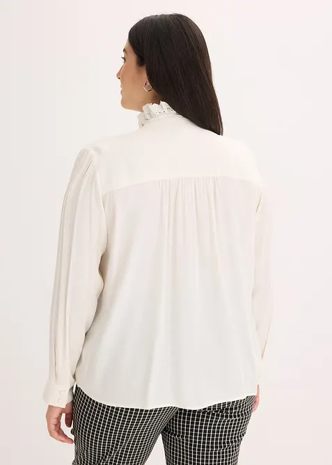 Bluse aus luftigem Cr&ecirc;pe, bonprix