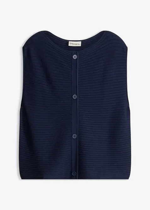 Strickkleid und Weste (2-tlg.Set), bonprix