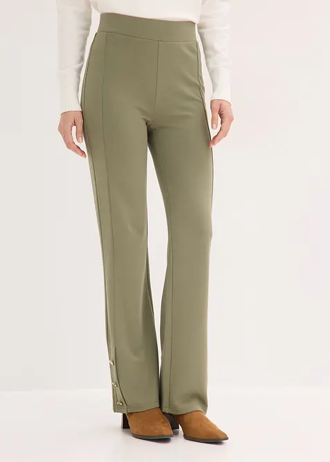 Jersey-Hose aus Punto di Roma, bonprix