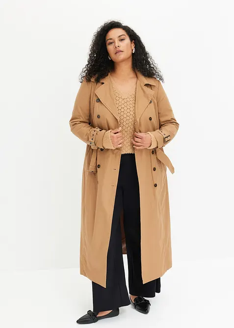 Jersey-Hose mit dekorativem Riegel, bonprix