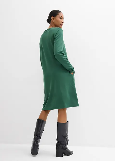 Shirtkleid in A-Linie aus Viskose-Mix, bonprix