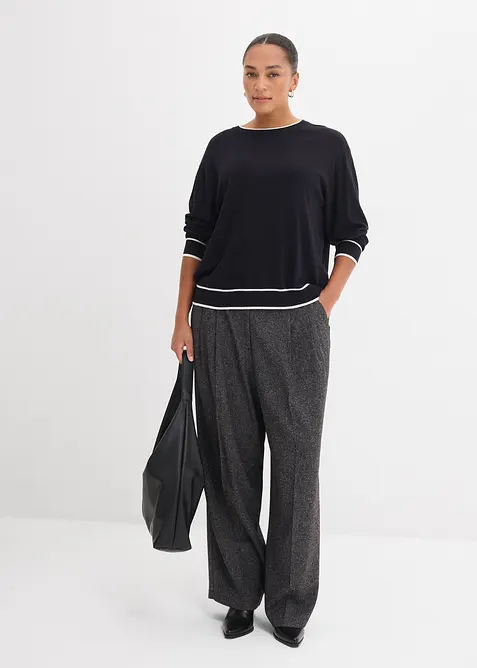 Pull en fine maille, bonprix