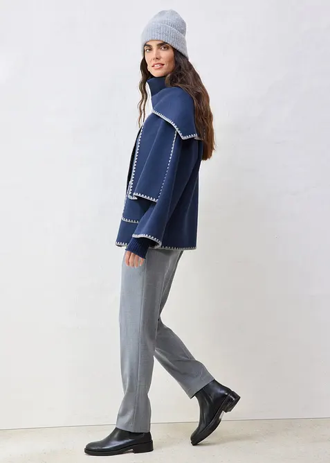 Bonnet en laine d&rsquo;alpaga m&eacute;lang&eacute;e, bonprix