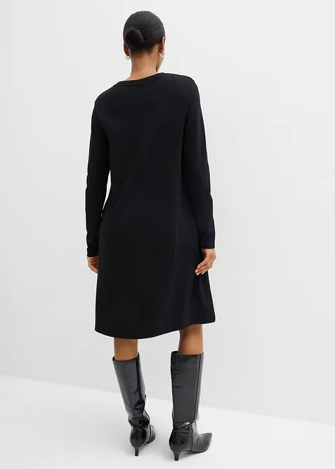 Shirtkleid in A-Linie aus Viskose-Mix, bonprix