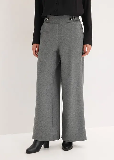 Jersey-Hose mit dekorativem Riegel, bonprix