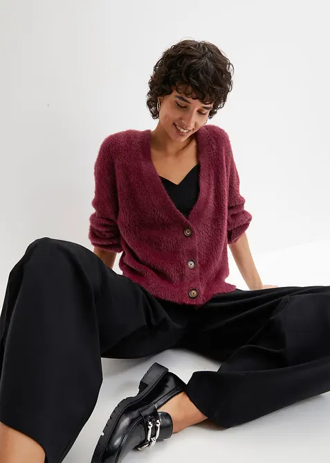 Strickjacke mit Viskose, bonprix