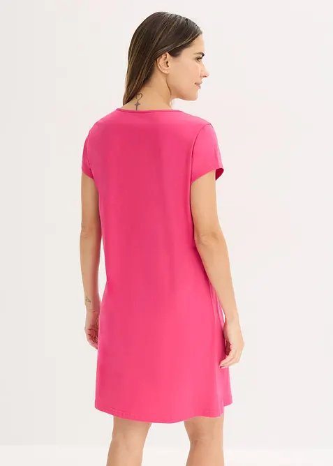 Kurzes Nachthemd aus reiner Baumwolle, bonprix