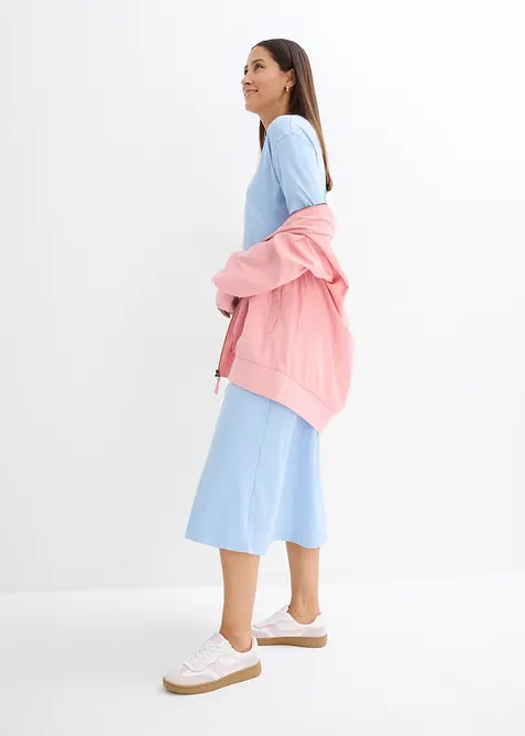 Robe en jersey 100% coton &eacute;pais, bonprix