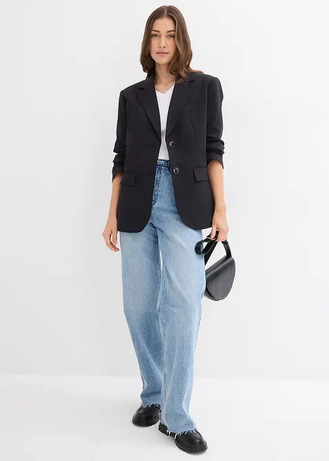 Rippshirt (2er-Pack), bonprix