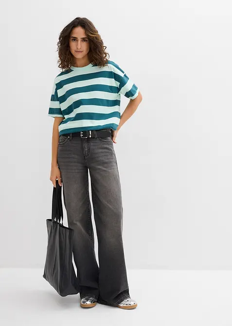 Oversize-Shirt aus reiner Bio-Baumwolle, bonprix